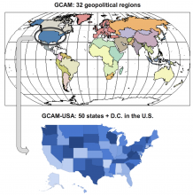 GCAM-USA:  50 U.S.-State Version of GCAM